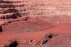 Iron ore inventories pile up in China